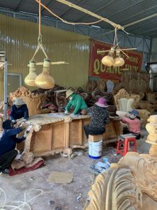 Xưởng thi công sản xuất nội thất gỗ