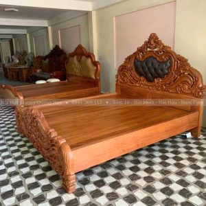 giường ngủ gỗ tự nhiên